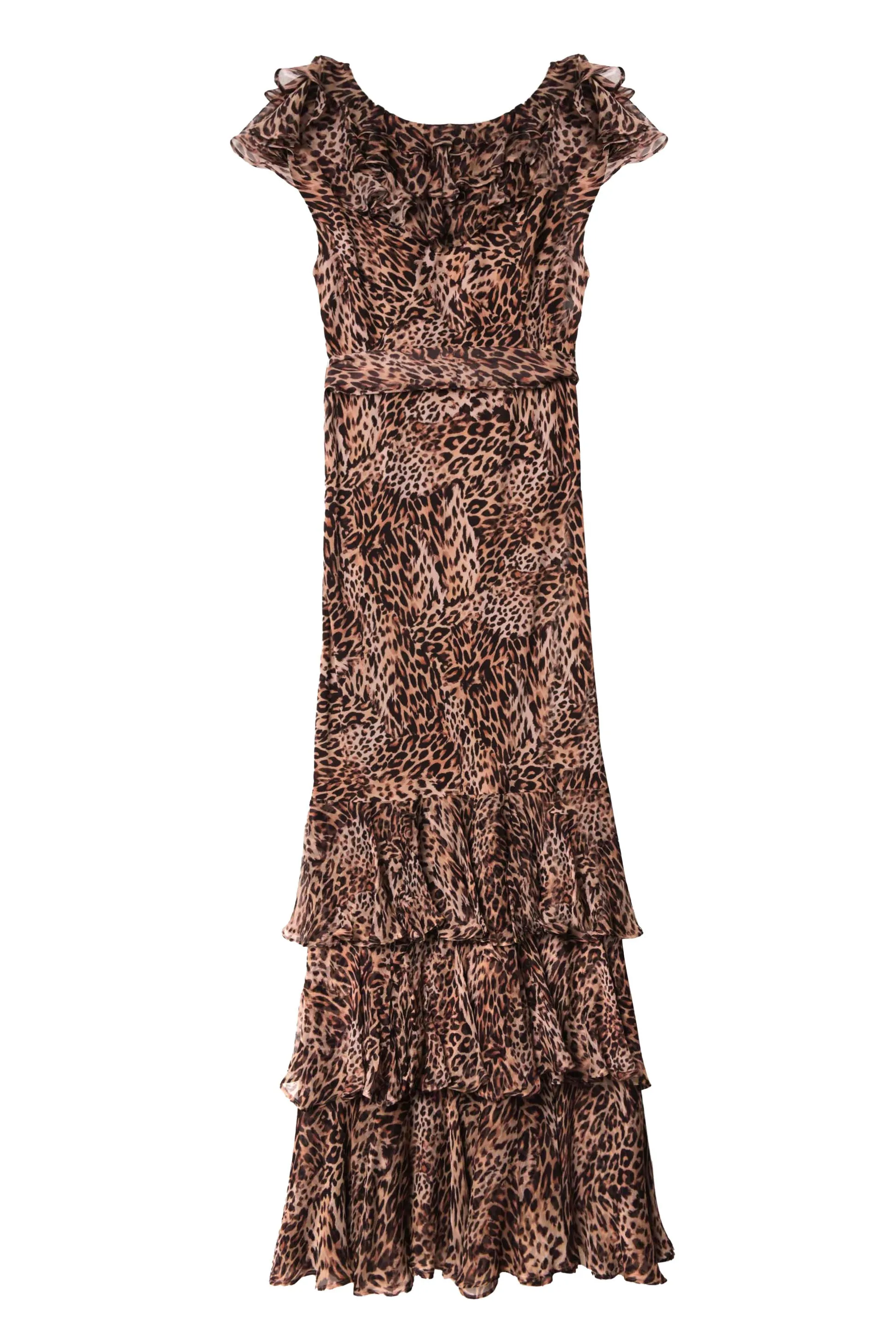 Rio - Leopard Patchwork Brown