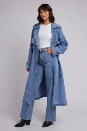 Rio Trench Coat - Heritage Blue
