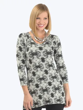 Ripple French Knit Livia Tunic - Final Sale