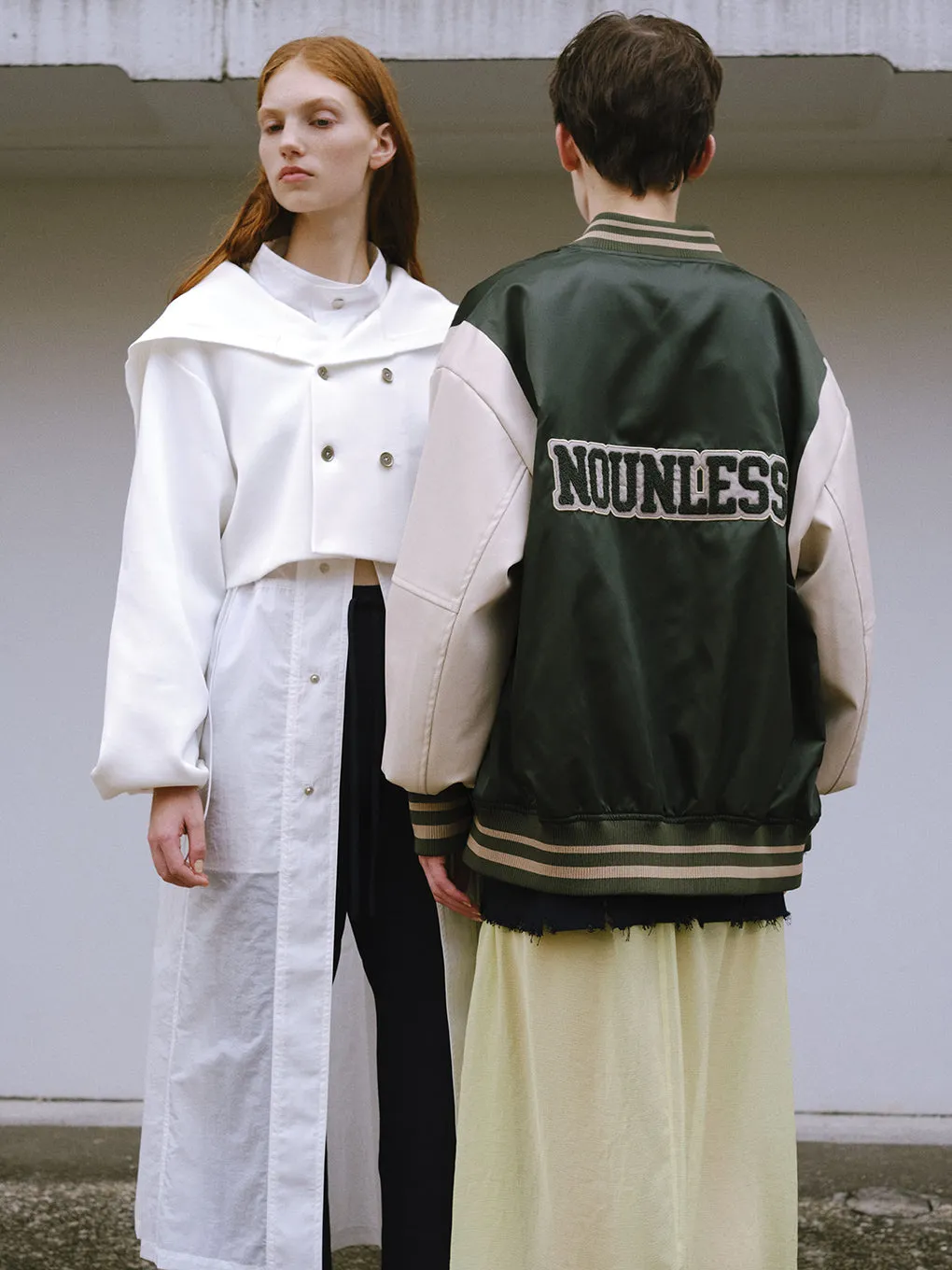 SHEER DRAWSTRING OVER COAT