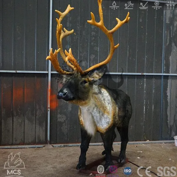 Shopping Mall Animatronic Reindeer Christmas Decoration