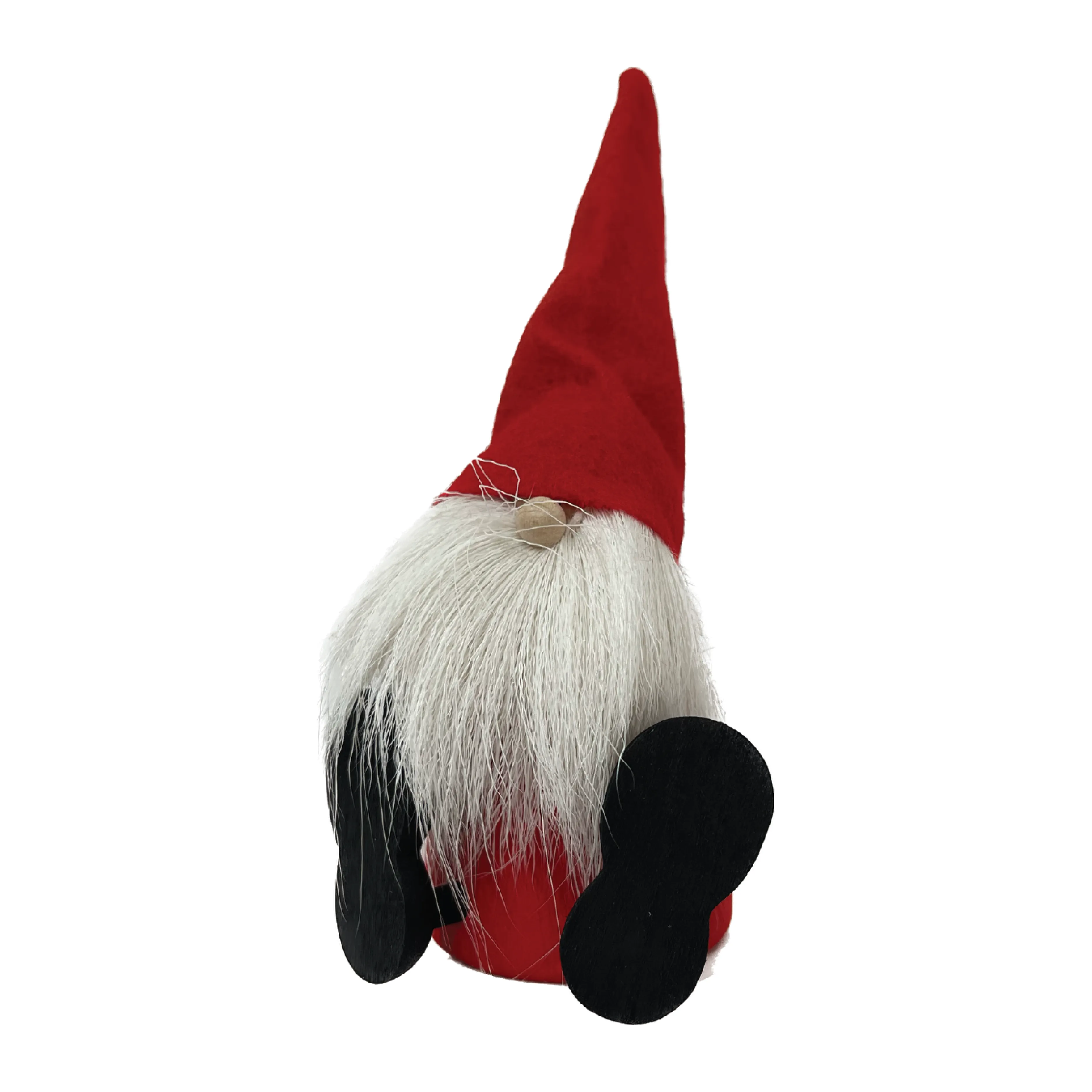 Sitting Tomte with Felted Hat