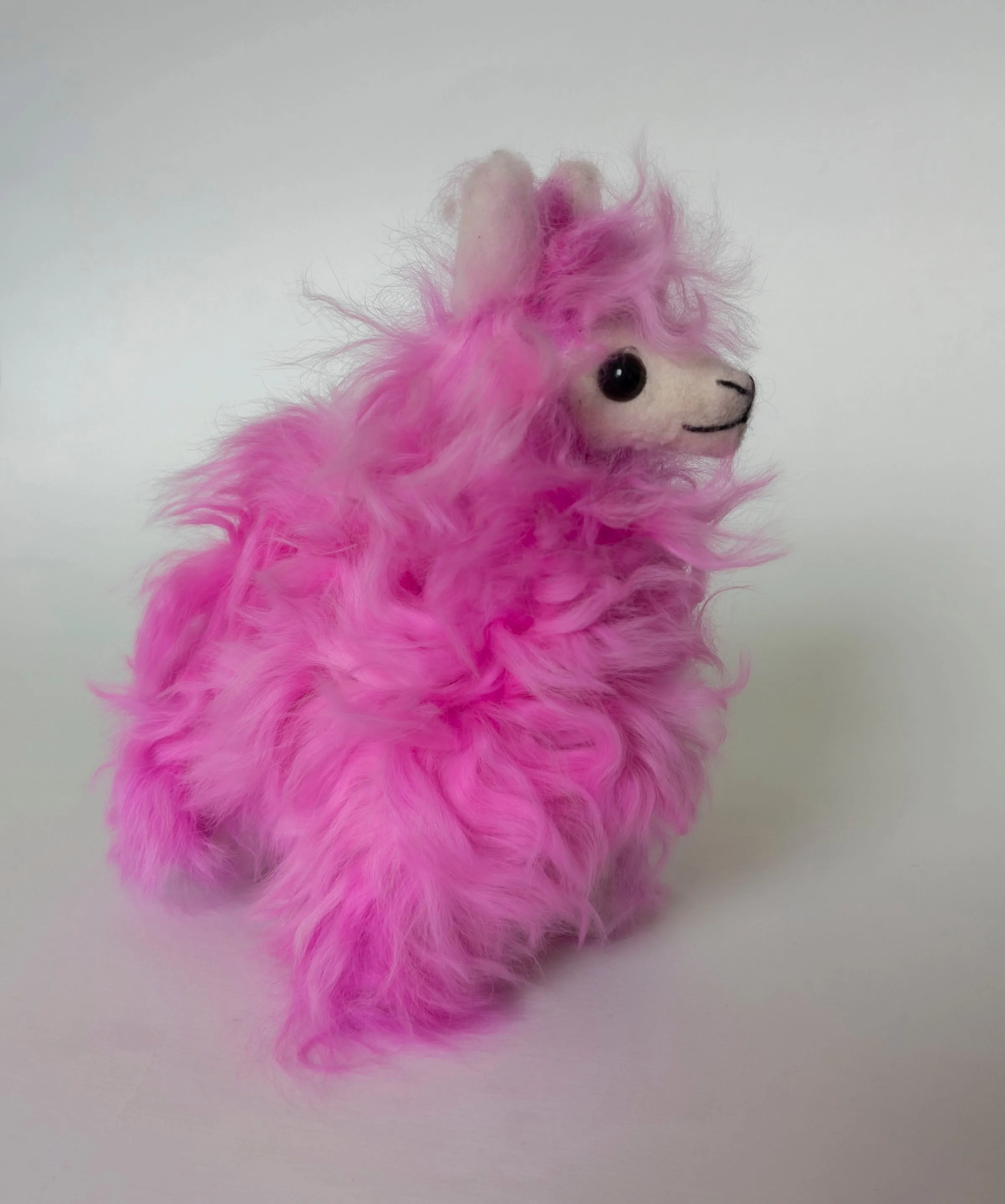 Small Alpaca Hot Pink