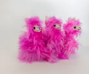 Small Alpaca Hot Pink