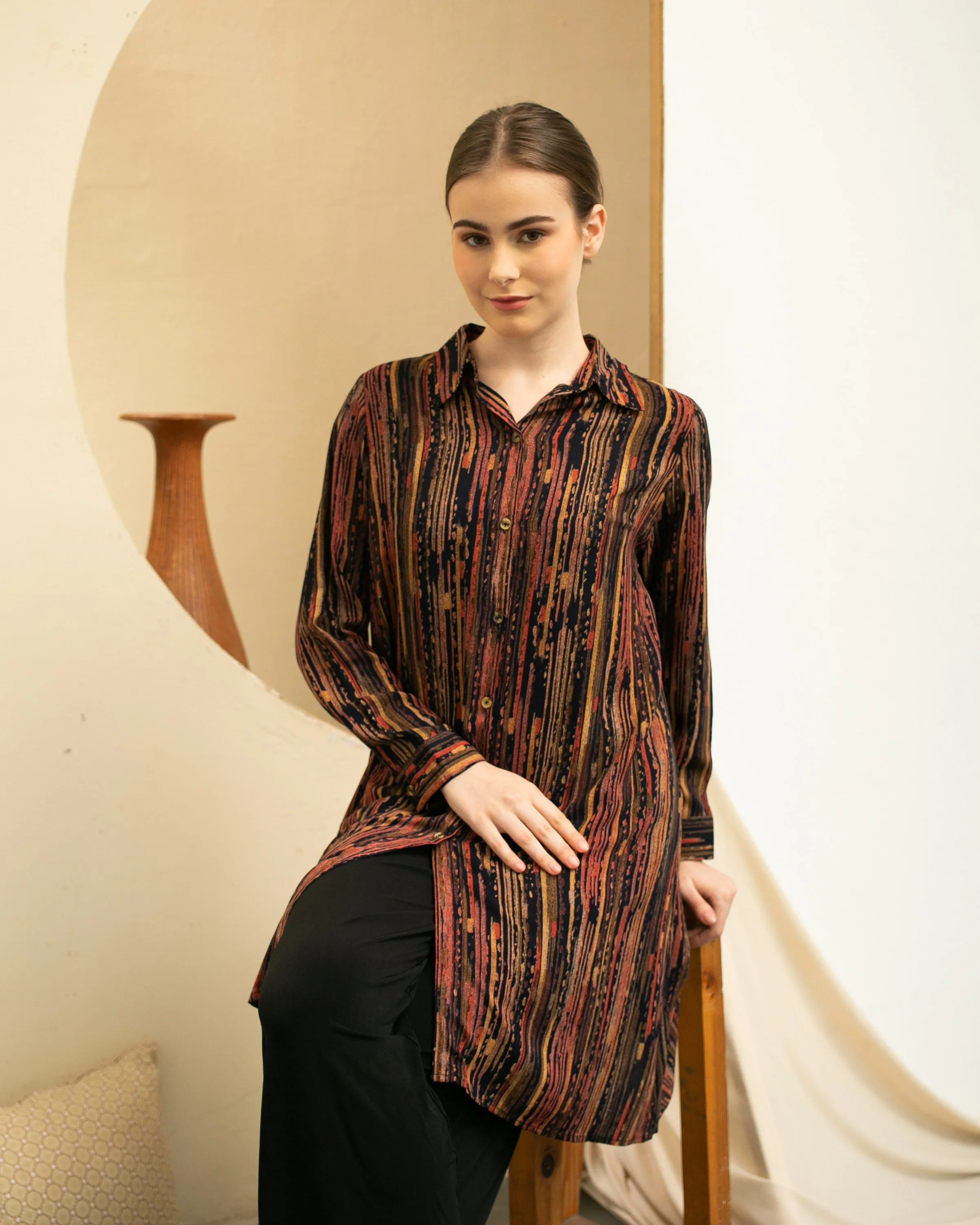 Soera Rayon Tunic Shirt