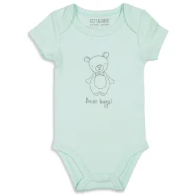 Soft Green Bear Onesie