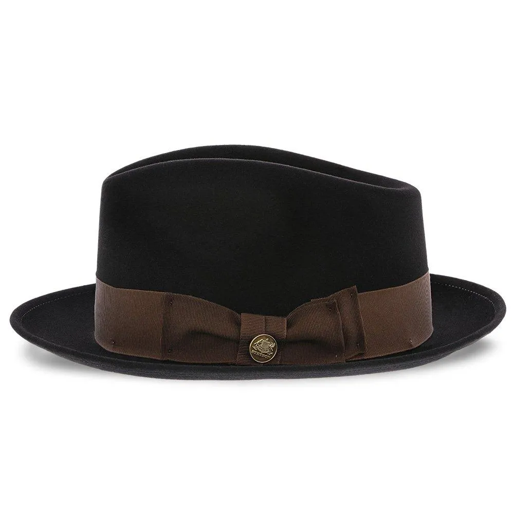 Stetson Grayson Felt Fedora Hat