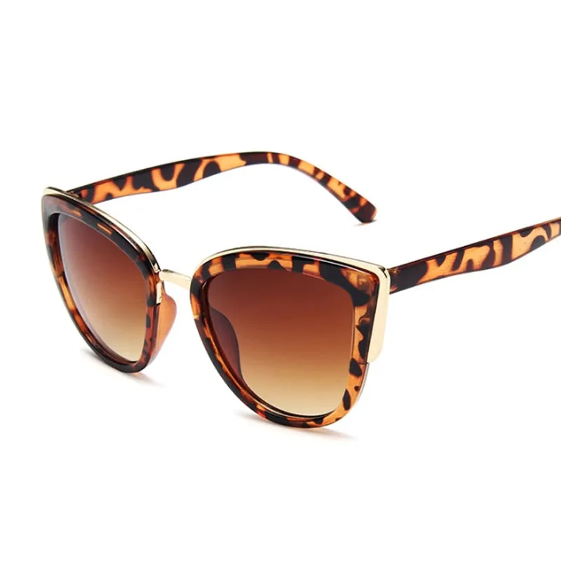 Sunglasses Women Fashion Brand Designer Sunglasses Female Sexy Leopard