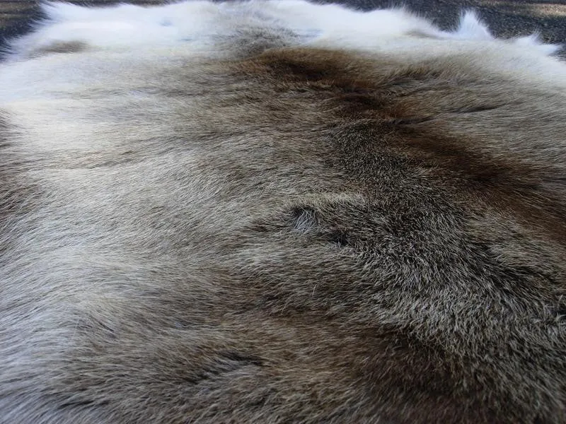 Tanned Reindeer Hide Seat Pad