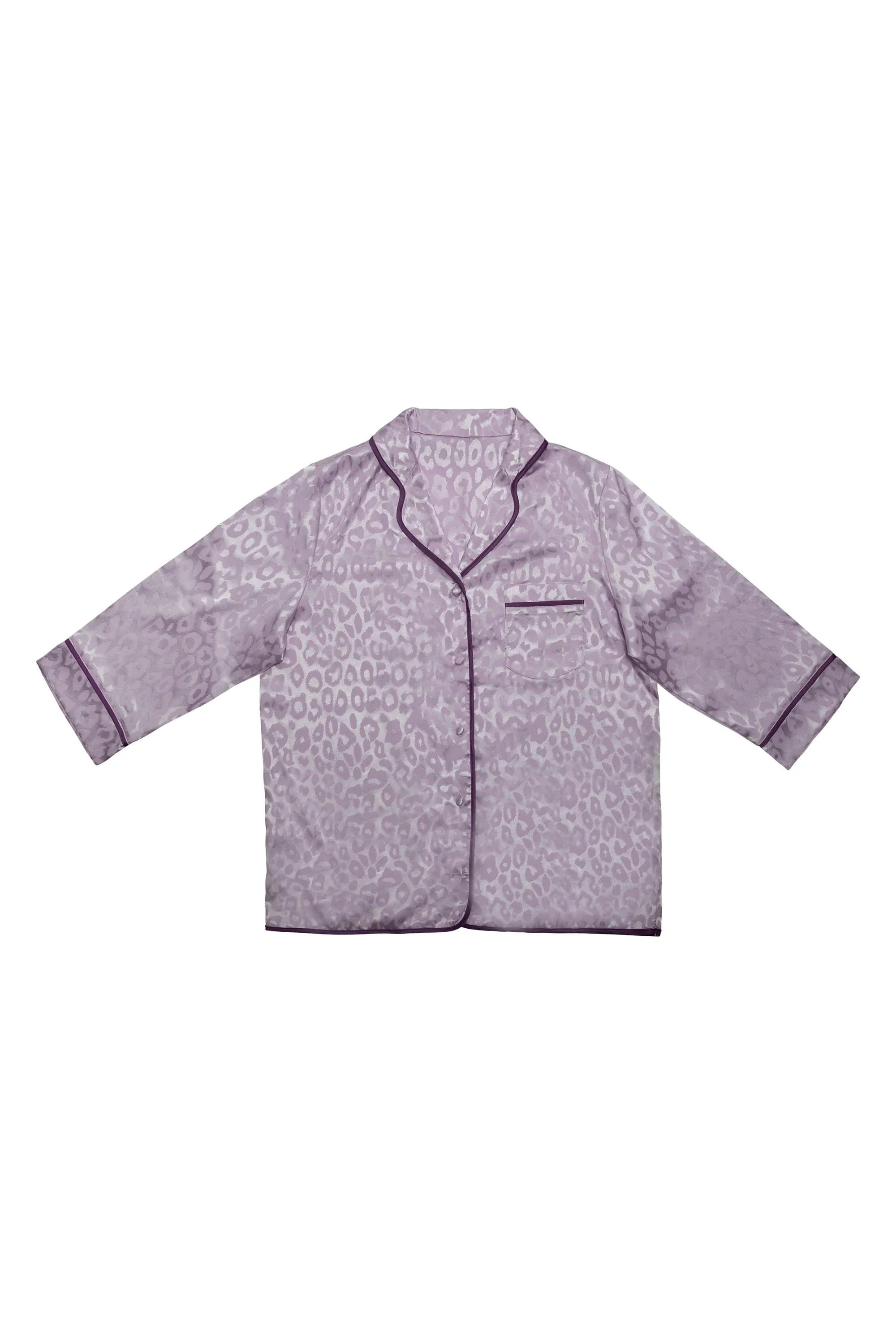 Tracey Lilac Leopard PJ Set