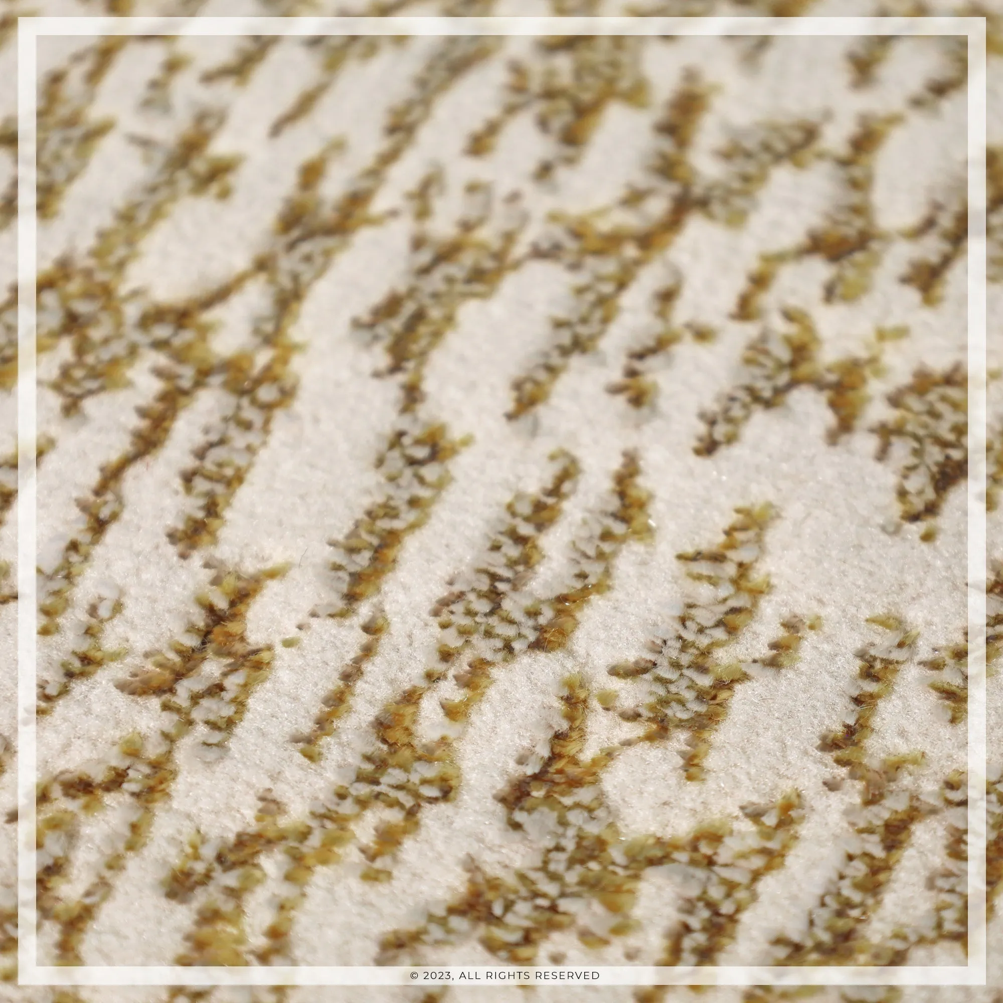 UJR0280 Luxury Power-Loomed Synthetic Medium-Pile Rug
