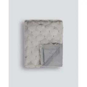 Valentina Grey Throw (Faux Fur)