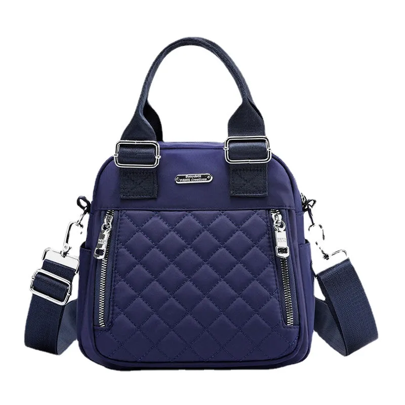 Women Large Capacity Multifunctional Waterproof Multi-Layer Shoulder Bag Backpack