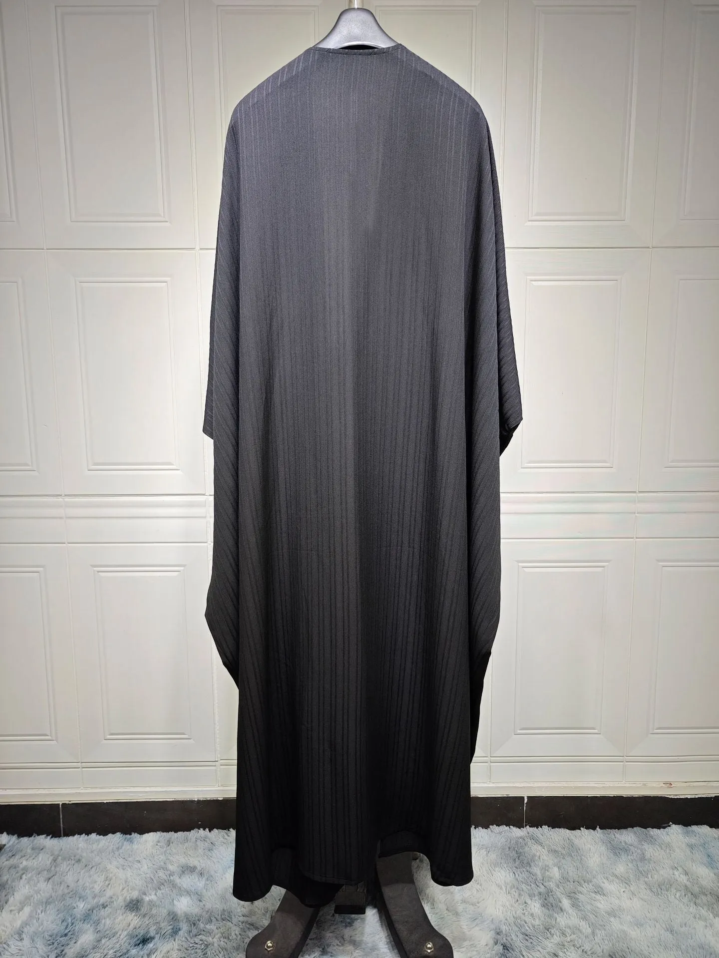 Women's Long Sleeve Solid Color Abaya 464725