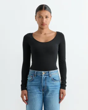 Yoli Bodysuit in Black